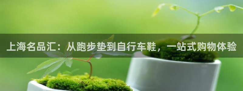米兰体育官方正版app娱乐平台：上海名品汇：从跑步垫